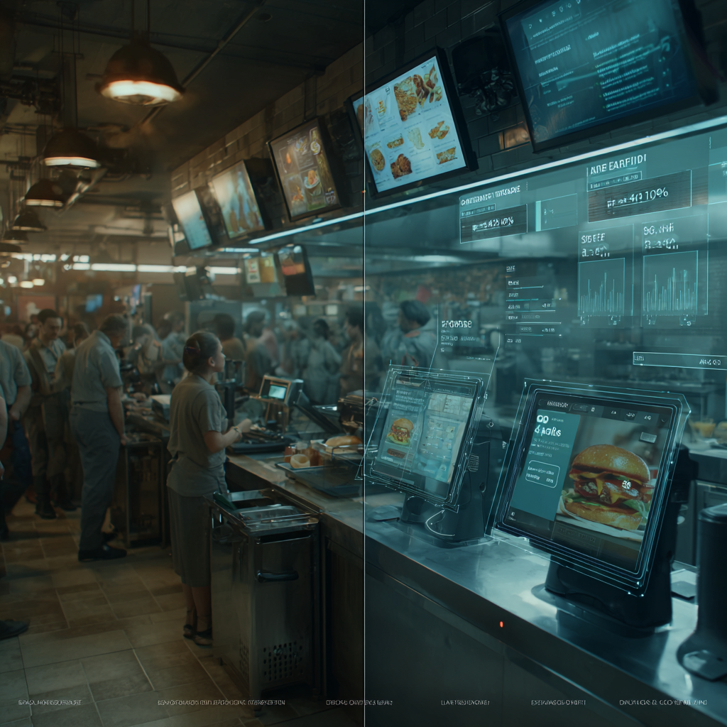 A revolução silenciosa: como a automação está reinventando restaurantes (e você nem percebeu)